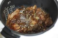 洋蔥豬排配菜飯--松下電壓力鍋的做法 步骤4