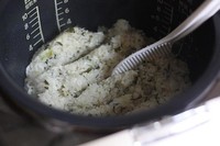 洋蔥豬排配菜飯--松下電壓力鍋的做法 步骤9