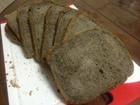 黑芝麻吐司----松下面包機版的做法 步骤7