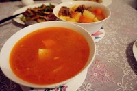 酸酸甜甜 番茄排骨湯的做法 步骤9