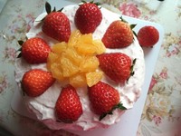 草莓奶油蛋糕的做法 步骤8