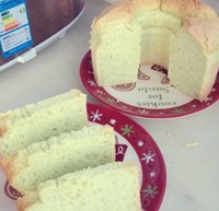 小清新斑斕香奶油蛋糕（斑斕椰香戚風）的做法 步骤1