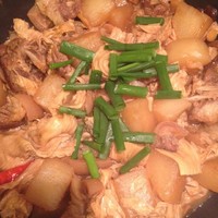 支竹蘿卜燜羊肉的做法 步骤7