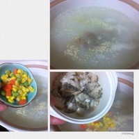 鮑魚鮮蝦粥的做法 步骤5