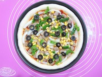 沫沫的厚底超級至尊披薩（9寸）的做法 步骤12