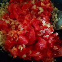 素食番茄黑胡椒意面的做法 步骤6