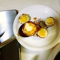 章魚燒電煎板隱藏功能——鵪鶉蛋煎小肉丸的做法 步骤7