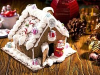 溫暖•家——聖誕姜餅屋的做法 步骤16