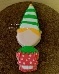 #2014聖誕節#聖誕糖霜餅干-聖誕可愛小丑∼的做法 步骤14