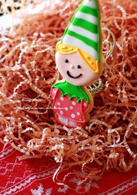 #2014聖誕節#聖誕糖霜餅干-聖誕可愛小丑∼的做法 步骤18
