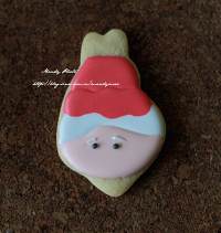 #2014聖誕節#聖誕糖霜餅干-聖誕老奶奶的做法 步骤6