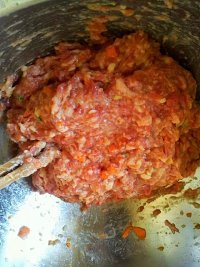 冬至的餃子中國的味道——白菜香菇鮮肉水餃詳細做法的做法 步骤1
