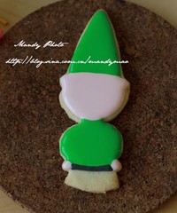 #2014聖誕節#聖誕糖霜餅干-聖誕小丑的做法 步骤6