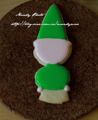 #2014聖誕節#聖誕糖霜餅干-聖誕小丑的做法 步骤5