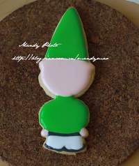 #2014聖誕節#聖誕糖霜餅干-聖誕小丑的做法 步骤8