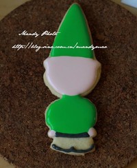 #2014聖誕節#聖誕糖霜餅干-聖誕小丑的做法 步骤7