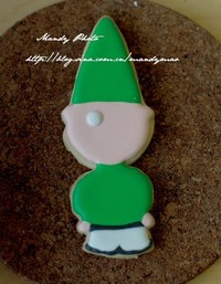 #2014聖誕節#聖誕糖霜餅干-聖誕小丑的做法 步骤9