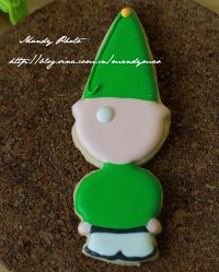 #2014聖誕節#聖誕糖霜餅干-聖誕小丑的做法 步骤11