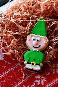 #2014聖誕節#聖誕糖霜餅干-聖誕小丑的做法 步骤18