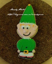 #2014聖誕節#聖誕糖霜餅干-聖誕小丑的做法 步骤17