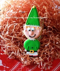 #2014聖誕節#聖誕糖霜餅干-聖誕小丑的做法 步骤19