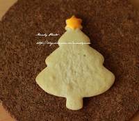 #2014聖誕節#聖誕糖霜餅干-童趣聖誕樹的做法 步骤2