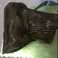 巧克力樹根蛋糕的做法 步骤9
