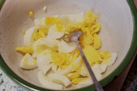 雞蛋豌豆沙拉。的做法 步骤4