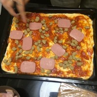 鮮蝦披薩的做法 步骤4