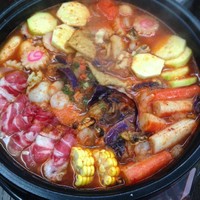 韓國部隊鍋--海鮮牛肉鍋的做法 步骤8