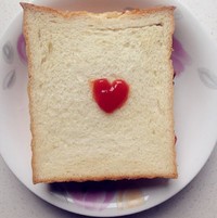 愛心三明治的做法 步骤5