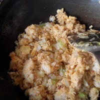 包菜蛋炒飯的做法 步骤5