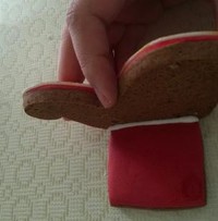 3D聖誕雪橇餅干的做法 步骤6