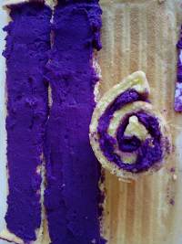 紫薯巧克力樹樁蛋糕的做法 步骤6
