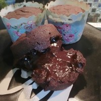 【Serena烘焙時間】巧克力熔岩蛋糕的做法 步骤8