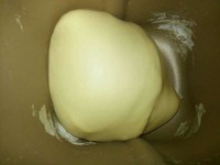 奶油培根聖誕花環面包的做法 步骤3