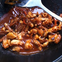 韓式章魚拌飯的做法 步骤1