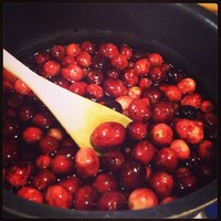 小紅莓果醬的做法 步骤2