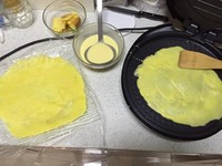 芒果千層餅的做法 步骤5