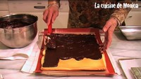 【聖誕節】巧克力劈柴蛋糕 Bûche de Noël的做法 步骤7