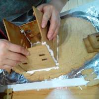 聖誕姜餅屋制作的做法 步骤6