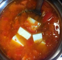 番茄豆腐紫菜湯 家常菜 寶寶食譜的做法 步骤4