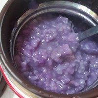 用燜燒杯做紫薯粥的做法 步骤6
