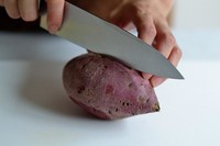 超美味的紫薯沙拉的做法 步骤1