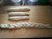 花環果料面包的做法 步骤5