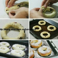 蔓越莓乳酪面包卷(君之版)的做法 步骤7