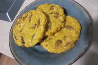 可以減肥的餅干——紅薯燕麥葡萄干軟餅的做法 步骤5