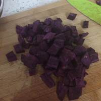 紫薯雪蛤糖水的做法 步骤2