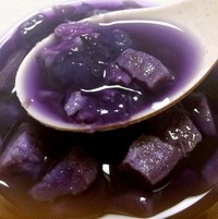 紫薯雪蛤糖水的做法 步骤4