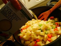 培根奶油土豆濃湯的做法 步骤5